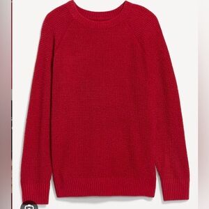 Classic Crewneck Women’s Sweater in Red NWOT